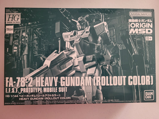 HG 1/144 HEAVY GUNDAM (ROLLOUT COLOR)